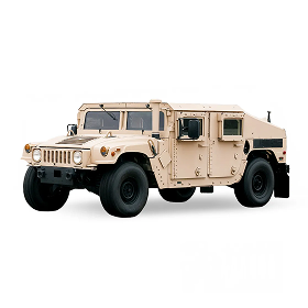 Ex-military Humvee